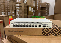 Switch Mikrotik CRS309-1G-8S+IN with 8x SFP+ port, CPU 800Mhz, Ram 512MB Switch Mikrotik CRS309-1G-8S+IN with 8x SFP+ port, CPU 800Mhz, Ram 512MB