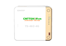 QNAP TS-462-4G NAS 4 BAY 3.5-inch, Intel N4505, 4GB DDR4, 2.5GbE Port QNAP TS-462-4G NAS 4 BAY 3.5-inch, Intel N4505, 4GB DDR4, 2.5GbE Port